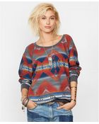 Denim & Supply Ralph Lauren Southwestern Intarsia-Knit Sweater - Lyst