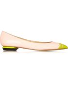 Nicholas Kirkwood Patentleather Ballet Flats - Lyst