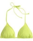 J.Crew Italian Matte String Bikini Top - Lyst