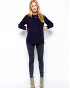 Asos Maternity Chunky Jumper - Lyst