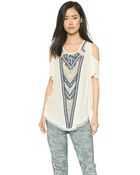 Free People Gypsy Spell Top - Ivory - Lyst