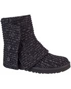 Ugg Classic Cardy Knit Boots - Lyst