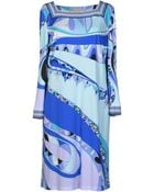 Emilio Pucci Short Dress - Lyst
