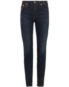 R13 Skinny High-Waisted Stretch-Denim Jeans - Lyst