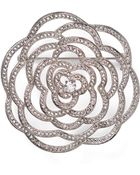 Nadri Open Flower Pin - Lyst