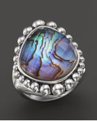 Lagos Sterling Silver Maya Abalone Doublet Dome Ring - Lyst