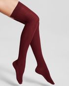 Hue Pointelle Rib Over-The-Knee Socks - Lyst