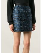Proenza Schouler Embroidered Mini Skirt - Lyst