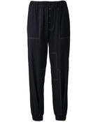 Band Of Outsiders Cropped Trousers - Lyst