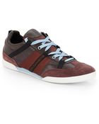 Dolce & Gabbana Suede & Leather Sneakers - Lyst