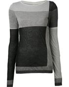 Rick Owens Patchwork Top - Lyst