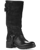 Vera Wang Lavender Essie Boots - Lyst