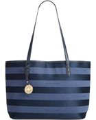Tommy Hilfiger Rugby Stripe Jacquard Shopper - Lyst