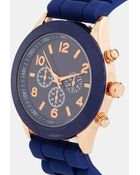Asos Silicone Boyfriend Watch - Lyst