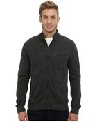 Lucky Brand Moto Café Racer Jacket - Lyst