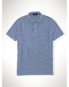 Polo Ralph Lauren Striped Jersey Polo Shirt - Lyst