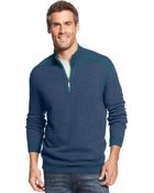 Tommy Bahama New Flip Side Pro Reversible Half-Zip Sweater - Lyst
