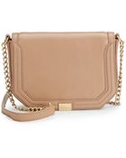 Foley + Corinna Chain-Strap Leather Crossbody Bag - Lyst