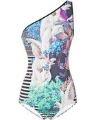 Clover Canyon Enchanted Garden Bathing Suit - Lyst