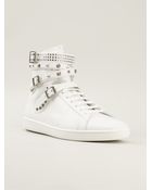 Saint Laurent Court Classic Sneakers - Lyst
