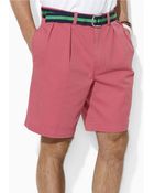 Polo Ralph Lauren Vintage Chino Pleated Tyler Shorts - Lyst