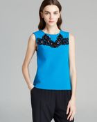 Diane von Furstenberg Tank Betty Lace Detail - Lyst