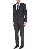 Boss by Hugo Boss Herringbone Contrastlapel Jacket - Lyst