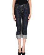 DSquared2 Denim Capris - Lyst