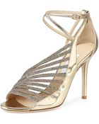 Jimmy Choo Florry Asymmetric Strappy Sandal - Lyst