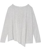 Helmut Lang Villous Oversized Sweatshirt - Lyst