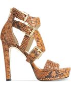 Michael Kors Michael Lucinda Platform Sandals - Lyst