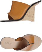 Chloé Sandals - Lyst