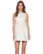 Alice + Olivia Lillyanne Mini Dress - Lyst