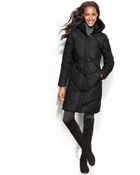 The North Face Hooded Miss Metro Down Coat - Lyst