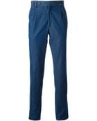 Andrea Incontri Straight Leg Denim Trouser - Lyst