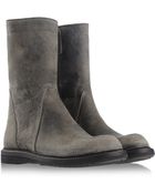 Rick Owens Ankle Boots - Lyst