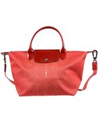 Longchamp Le Pliage Borsa Fantasia Papavero - Lyst