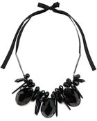 Violeta By Mango Faceted Crystals Necklace - Lyst