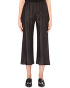 Pleats Please Issey Miyake Flared Pleated Trousers - Lyst