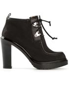 Sergio Rossi Platform Boots - Lyst