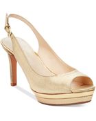 Nine West Able Platform Pumps - Lyst
