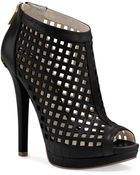 Michael Kors Michael Graham Booties - Lyst