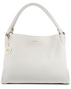 DKNY Tumbled Leather Hobo - Lyst