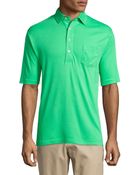 Peter Millar Cotton Polo Shirt - Lyst