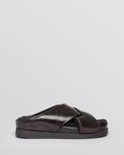 Gentle Souls Sandals - Rock Shearling - Lyst