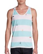 Cohesive & Co. Portillo Graphic Striped Tank - Lyst