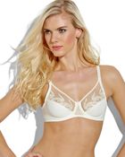 Wacoal Embroidered Mesh Underwire Bra - Lyst