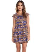 Mink Pink Tiger Trail Tank Dress - Lyst