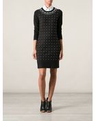 MICHAEL Michael Kors Embellished Dress - Lyst