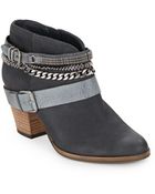 Dolce Vita Yazmin Leather Ankle Boots - Lyst